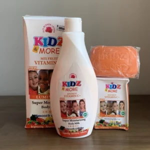 Share Kidz & more luminaire moisturizing body lotion 400ml and soap